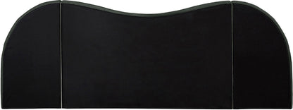 Meridian Furniture - Everest Olive Green Linen Textured Fabric Queen Bed - B1247Olive-Q veiw 6