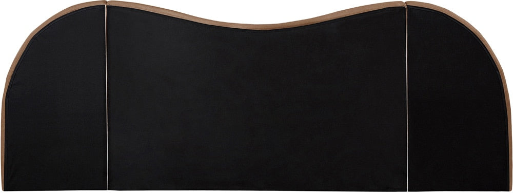 Meridian Furniture - Everest Tan Linen Textured Fabric Queen Bed - B1247Tan-Q veiw 6