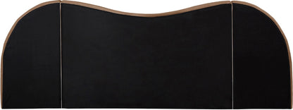 Meridian Furniture - Everest Tan Linen Textured Fabric Queen Bed - B1247Tan-Q veiw 6