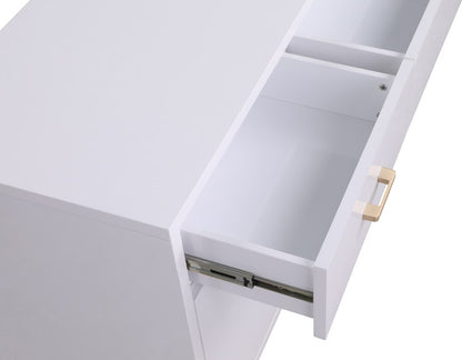 Meridian Furniture - Excel White Lacquer Sideboard/Buffet - 355 veiw 7