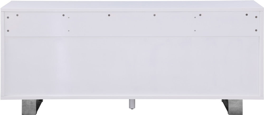 Meridian Furniture - Excel White Lacquer Sideboard/Buffet - 358 veiw 5
