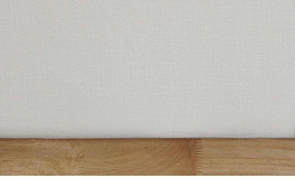 Meridian Furniture - Flynn Cream Linen Textured Fabric Full Bed - FlynnCream-F veiw 7