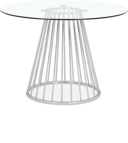 Meridian Furniture - Gio Chrome Dining Table - 752-T veiw 1