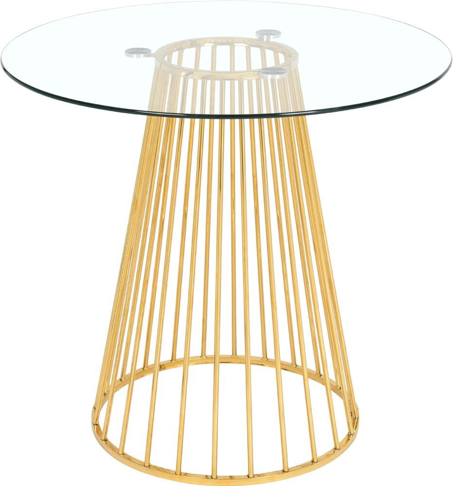 Meridian Furniture - Gio Gold Counter Height Table - 753-T veiw 2