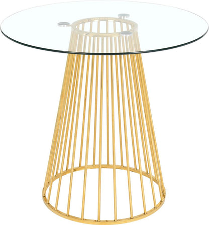 Meridian Furniture - Gio Gold Counter Height Table - 753-T veiw 2