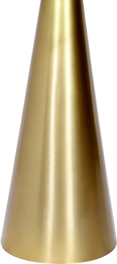 Meridian Furniture - Glassimo Brushed Gold End Table - 298-ET veiw 4