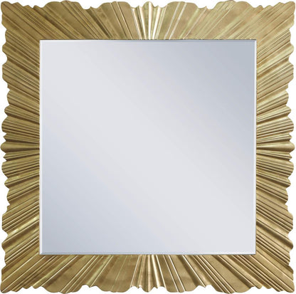Meridian Furniture - Golda Gold Leaf Mirror - 447-M veiw 3