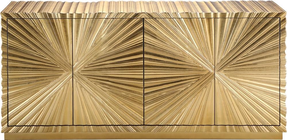 Meridian Furniture - Golda Gold Leaf Sideboard/Buffet - 324 veiw 4