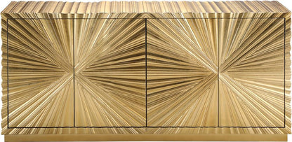 Meridian Furniture - Golda Gold Leaf Sideboard/Buffet - 324 veiw 4