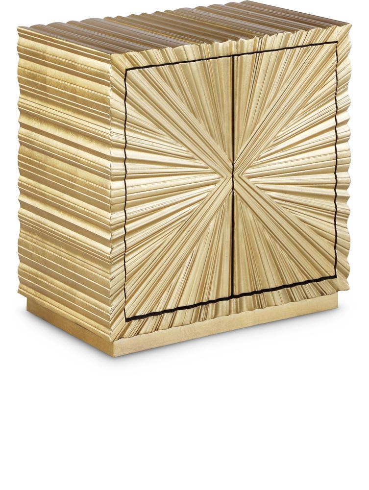 Meridian Furniture - Golda Gold Side Table - 824 veiw 1