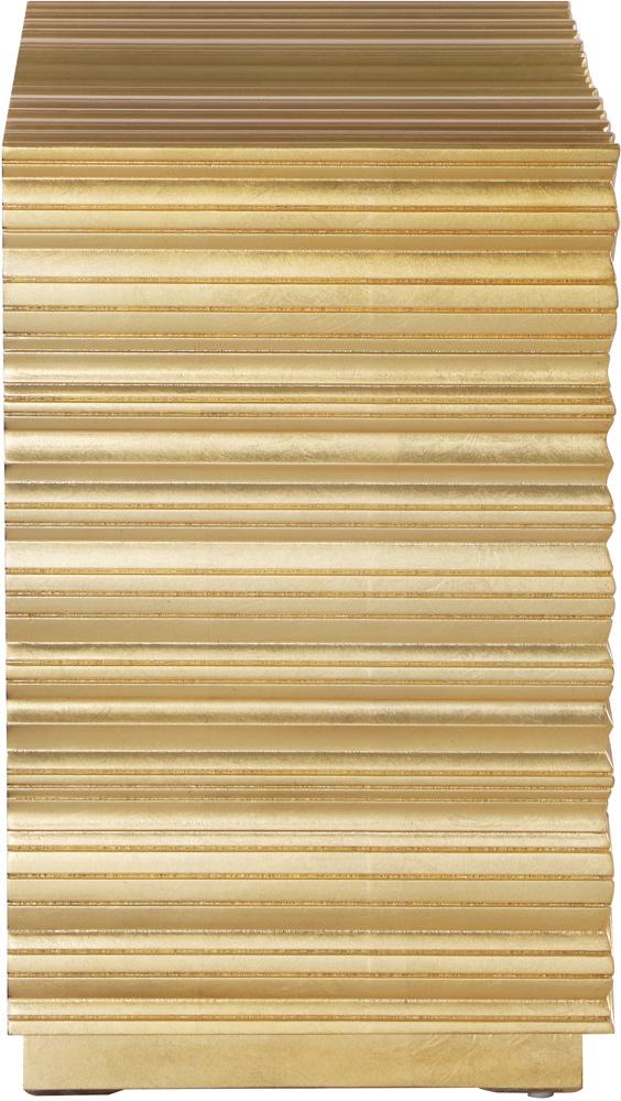Meridian Furniture - Golda Gold Side Table - 824 veiw 5