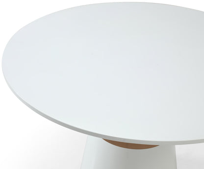 Meridian Furniture - Hans White Dining Table - 813-T veiw 4