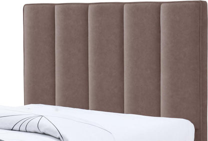 Meridian Furniture - Hudson Brown Vegan Leather Twin Trundle Bed - HudsonBrown-T veiw 7