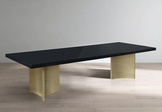 Meridian Furniture - Immerse Black Dining Table - 991-T veiw 2