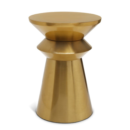 Meridian Furniture - Jai Brushed Gold End Table - 241-ET veiw 1