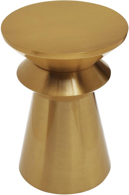 Meridian Furniture - Jai Brushed Gold End Table - 241-ET veiw 3