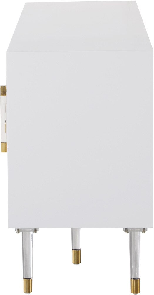 Meridian Furniture - Jive White Lacquer Sideboard/Buffet - 315 veiw 5