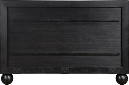 Meridian Furniture - Kent Black Queen Bed - KentBlack-Q veiw 5