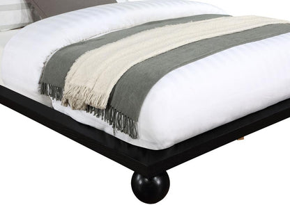 Meridian Furniture - Kent Black Queen Bed - KentBlack-Q veiw 6