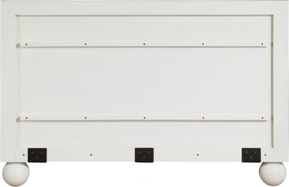 Meridian Furniture - Kent Cream Queen Bed - KentCream-Q veiw 5