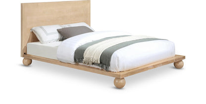 Meridian Furniture - Kent Natural King Bed - KentNatural-K veiw 1