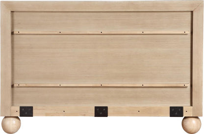 Meridian Furniture - Kent Natural King Bed - KentNatural-K veiw 5