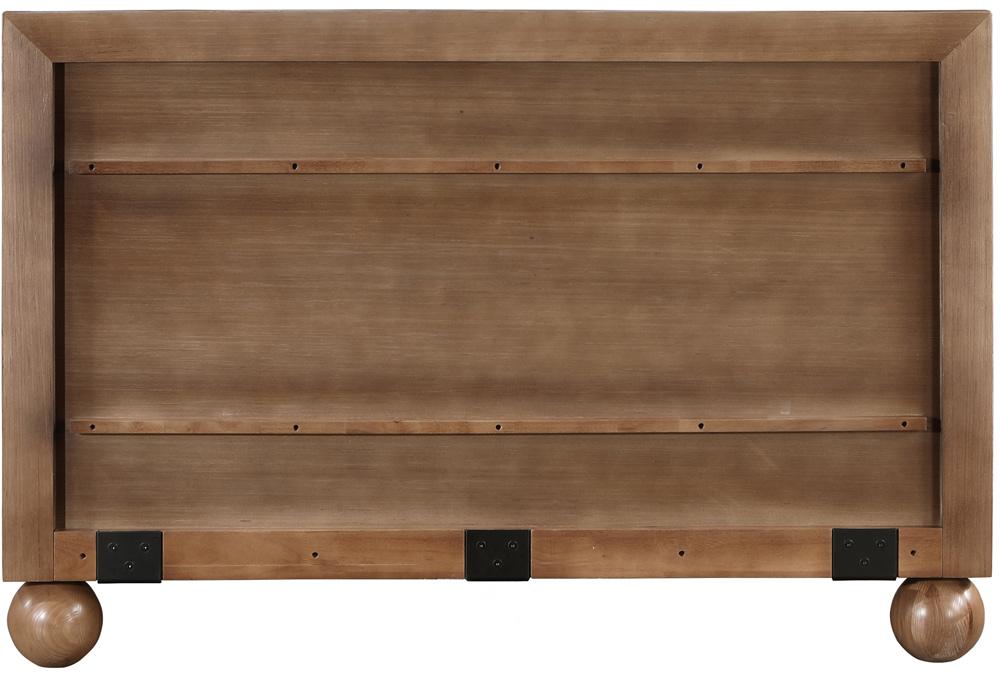 Meridian Furniture - Kent Walnut King Bed - KentWalnut-K veiw 5