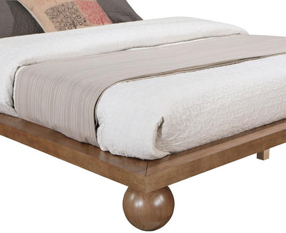 Meridian Furniture - Kent Walnut King Bed - KentWalnut-K veiw 6
