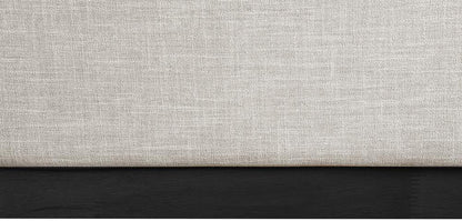 Meridian Furniture - Logan Beige Linen Textured Fabric King Bed - LoganBeige-K veiw 7