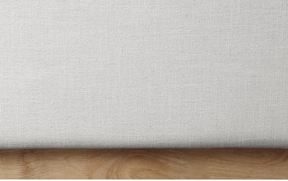 Meridian Furniture - Logan Cream Linen Textured Fabric Full Bed - LoganCream-F veiw 7