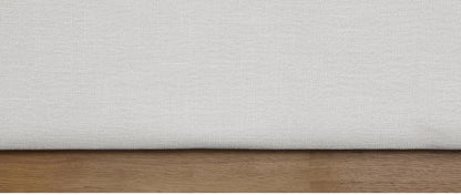 Meridian Furniture - Logan Cream Linen Textured Fabric Twin Bed - LoganCream-T veiw 7