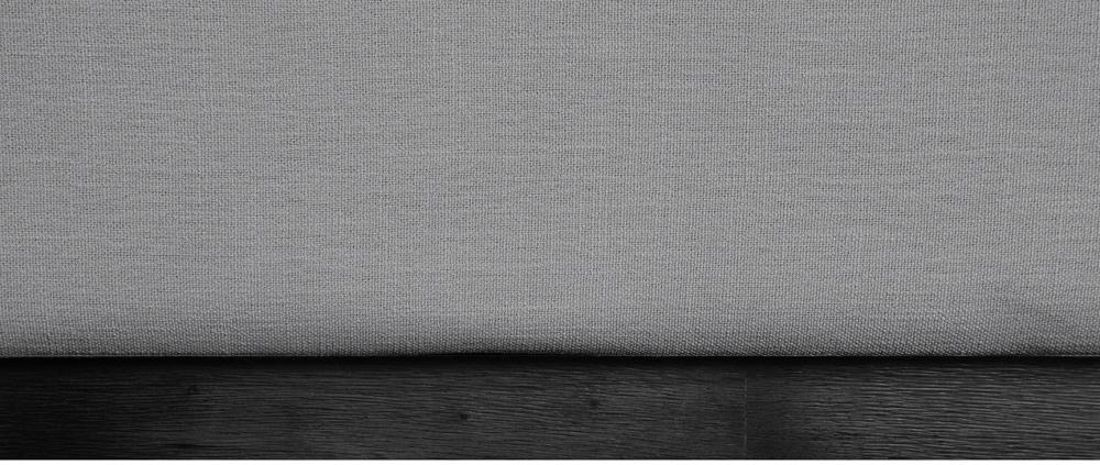 Meridian Furniture - Logan Grey Linen Textured Fabric Twin Bed - LoganGrey-T veiw 7