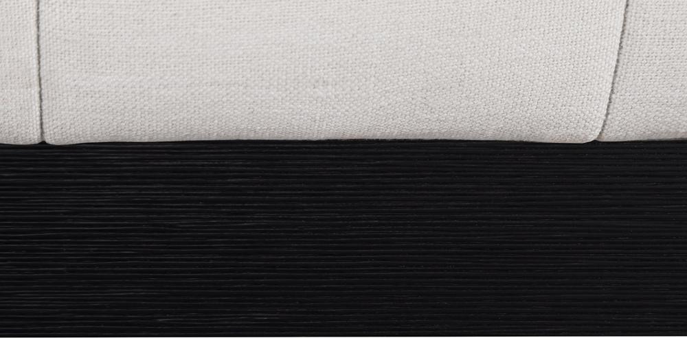 Meridian Furniture - Lucia Beige Linen Textured Fabric Queen Bed - LuciaBeige-Q veiw 7