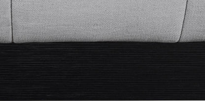 Meridian Furniture - Lucia Grey Linen Textured Fabric King Bed - LuciaGrey-K veiw 7