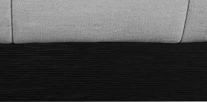Meridian Furniture - Lucia Grey Linen Textured Fabric Twin Bed - LuciaGrey-T veiw 7