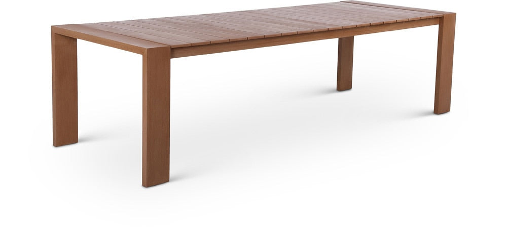 Meridian Furniture - Maui Natural Outdoor Patio Dining Table - 362-T veiw 1
