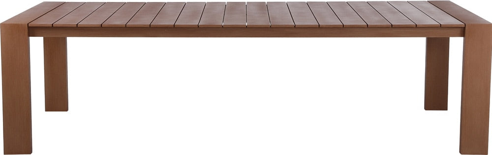 Meridian Furniture - Maui Natural Outdoor Patio Dining Table - 362-T veiw 4