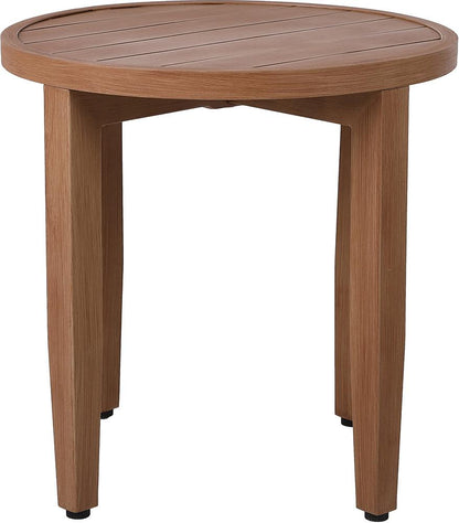 Meridian Furniture - Maui Natural Outdoor Patio End Table - 363-E veiw 3