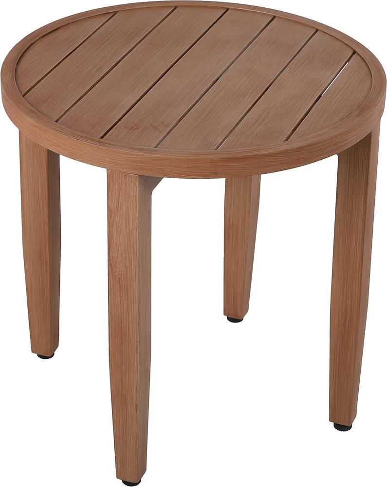 Meridian Furniture - Maui Natural Outdoor Patio End Table - 363-E veiw 4