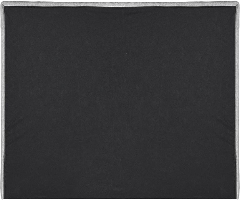 Meridian Furniture - Maxwell Grey Linen Textured Fabric King Bed - MaxwellGrey-K veiw 5