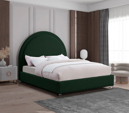 Meridian Furniture - Milo Green Fabric King Bed - MiloGreen-K veiw 2