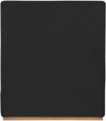 Meridian Furniture - Monaco Black Boucle Fabric Twin Bed - MonacoBlack-T veiw 6