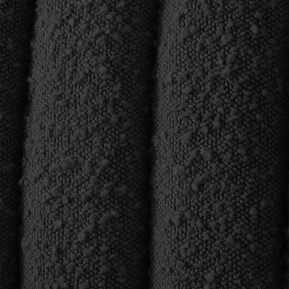 Meridian Furniture - Nash Black Boucle Fabric King Bed - NashBlack-K veiw 7