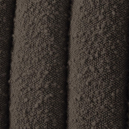 Meridian Furniture - Nash Brown Boucle Fabric Queen Bed - NashBrown-Q veiw 7