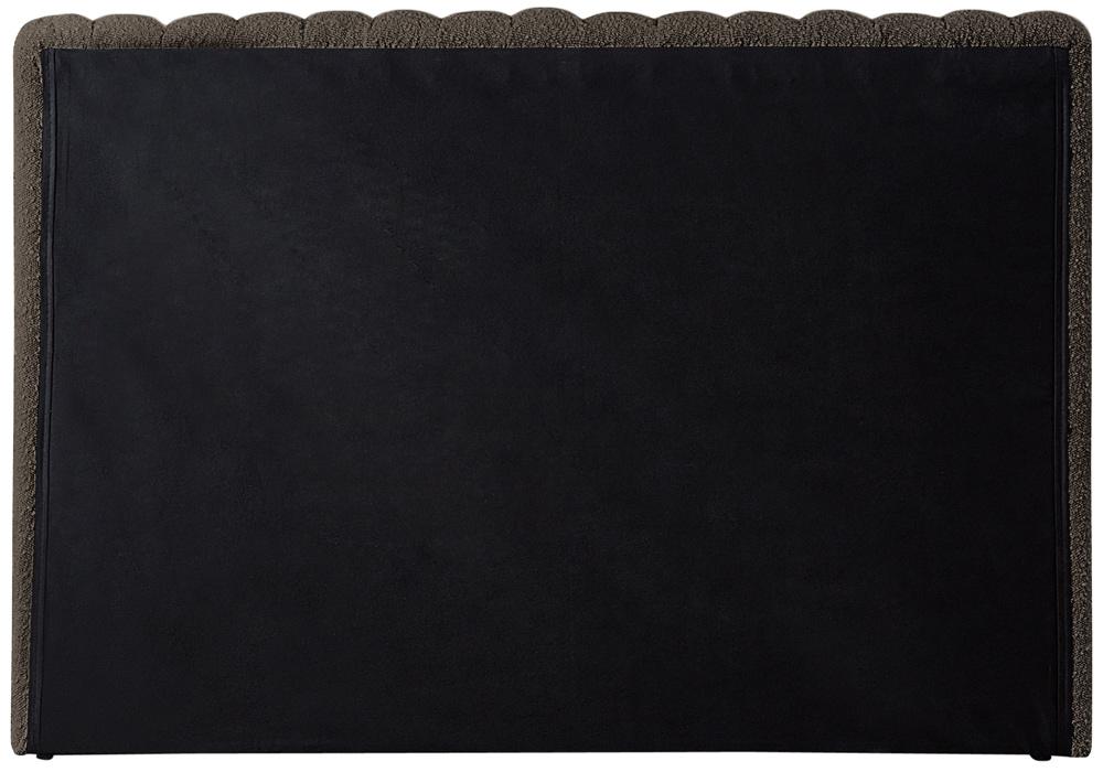 Meridian Furniture - Nash Brown Boucle Fabric Twin Bed - NashBrown-T veiw 6
