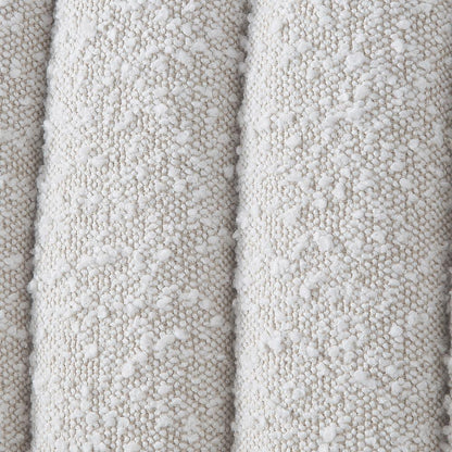 Meridian Furniture - Nash Cream Boucle Fabric King Bed - NashCream-K veiw 7