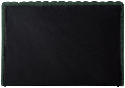 Meridian Furniture - Nash Green Boucle Fabric Twin Bed - NashGreen-T veiw 6