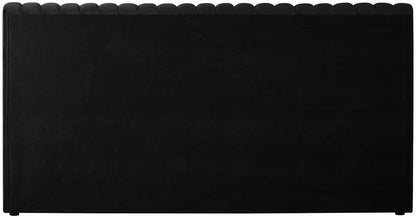 Meridian Furniture - Nico Black Velvet King Bed - NicoBlack-K veiw 6