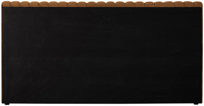 Meridian Furniture - Nico Saddle Velvet Full Bed - NicoSaddle-F veiw 6