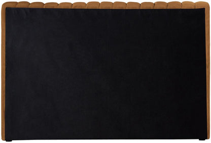Meridian Furniture - Nico Saddle Velvet Twin Bed - NicoSaddle-T veiw 6